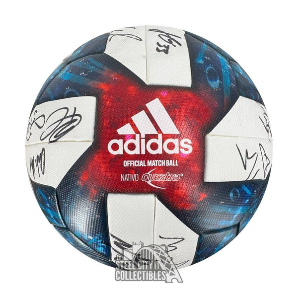 2019 Chicago Fire FC Autographed Match Used Soccer Ball - BAS/Fanatics LOA