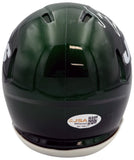 Wayne Chrebet Autographed New York Jets Football Mini Helmet JSA Witness