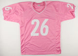 Anthony McFarland Signed Pittsburgh Steelers Pink Breast Cancer Jersey (Beckett)