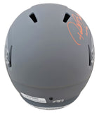 Buccaneers Ronde Barber "HOF 23" Signed Slate F/S Speed Rep Helmet W/ Case BAS W