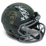 Steve Smith Autographed Carolina Panthers 2025 STS Mini Helmet Radtke