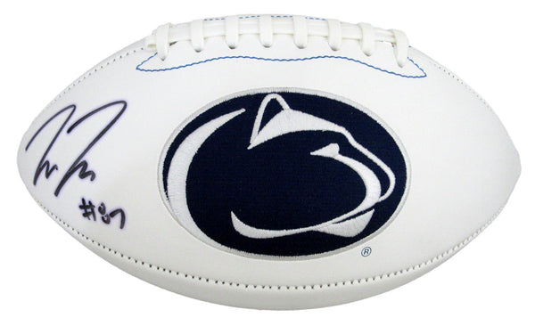 Pat Freiermuth Signed/Autographed Penn State Logo Football Beckett 204800