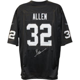 Marcus Allen Autographed Oakland Raiders Nike XL Black Jersey Fanatics 51837