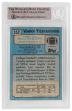Vinny Testaverde Autographed Buccaneers 1988 Topps Rookie Card - Beckett