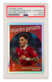 Alejandro Garnacho Signed 2022 Topps Chrome UCC Rookie Card - PSA Authentic