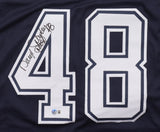 Daryl Johnston Signed Dallas Cowboys Jersey Inscribed "Moose" (Beckett) Fullback