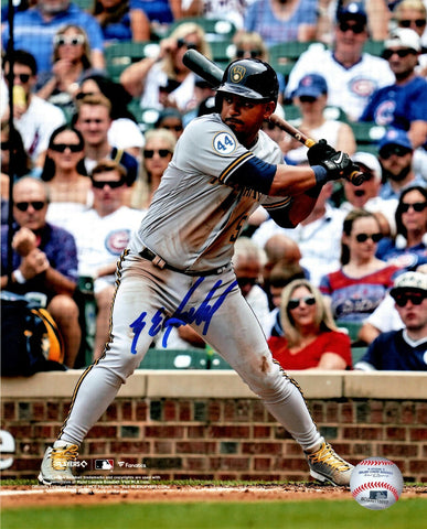 Milw Brewers Infielder EDUARDO ESCOBAR Signed 8x10 Photo #1 AUTO -
