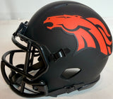 Steve Atwater Denver Broncos Eclipse Mini Helmet BAS COA