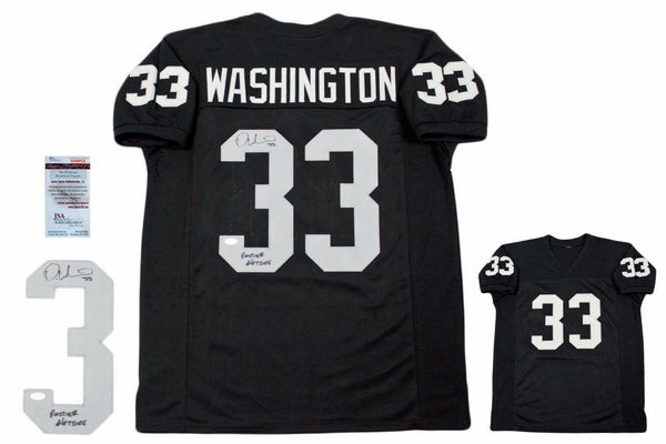 DeAndre Washington Autographed SIGNED Jersey - JSA Witnessed Authentic