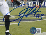Justice Hill Autographed/Signed 8x10 Photo Baltimore Ravens Beckett 184960