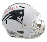 Julian Edelman Signed New England Patriots Speed Full Size STS 3 NFL Helmet