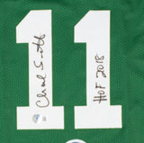 Charlie Scott Signed Boston Celtics Photo Jersey Inscribed "HOF 2018" (Beckett)