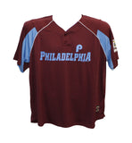 Mike Schmidt Signed Philadelphia Phillies Red Cooperstown Jersey HOF JSA 30494