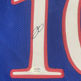 Jalen Wilson Signed Jersey PSA Kansas Jayhawks Autographed
