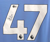 Phil Foden Signed Manchester City Home Soccer Jersey #47 with Beckett COA