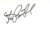 Steve Bartkowski Autographed Atlanta Falcons Index Card Beckett 45292