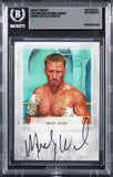 Micky Ward Signed 2010 Ringside Boxing Round One Autographs #AMW2 Card BAS Slab