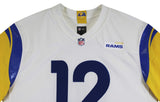 Rams Puka Nacua Authentic Signed White Nike Limited Jersey Autographed Fanatics