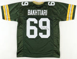 David Bakhtiari Signed Packers Jersey (JSA COA) Green Bay 3xPro Bowl Off. Tackle