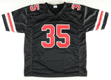 Tommy Eichenberg Signed Ohio State Buckeye Jersey (Playball Ink) 2023 Linebacker