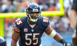 Lance Briggs Signed Chicago Bears Football (Schwartz) 7xPro Bowl Linebacker