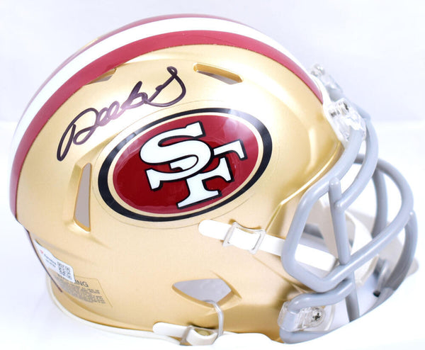 Deebo Samuel Autographed San Francisco 49ers Speed Mini Helmet - Fanatics *Black