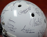 HEISMAN WINNERS AUTOGRAPHED FULL SIZE HELMET 23 SIGS SANDERS STEINER 121616