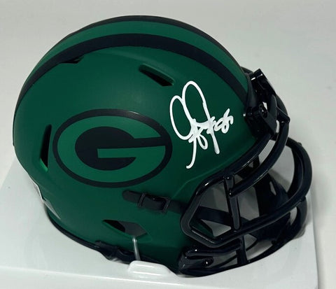 Packers GREG JENNINGS Signed Riddell 2025 RAVE Speed Mini Helmet AUTO - BAS