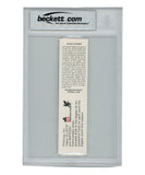 Eric Dickerson Autographed/Signed Ticket Stub 12/4/1983 83 ROY Beckett 40337