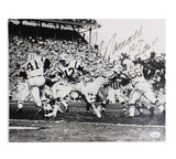 Joe Namath Signed New York Jets Unframed 11x14 B/W NFL Photo with Inscription