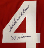 Texas A&M John David Crow Autographed Maroon Jersey "57 Heisman" JSA #W419527