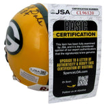Carroll Dale Signed/Auto Mini Football Helmet Green Bay Packers JSA 208032