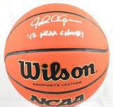 John Calipari Autographed NCAA Wilson Basketball '12 NCAA Champs -Beckett W Holo
