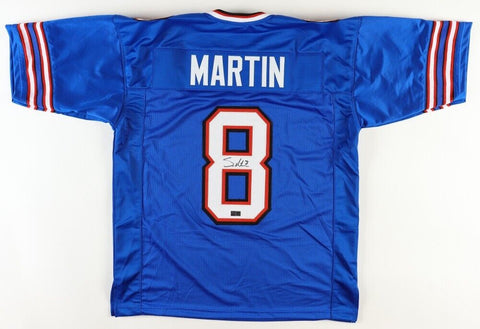 Sam Martin Signed Buffalo Bills Jersey (TSE) 2013 Draft Pick / Appalachian State