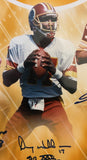 Washington NFL QB Legends Framed 16x20 w/ Five Auttographs/Inscriptions JSA COA