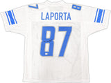 Detroit Lions Sam LaPorta Autographed Signed White Jersey Beckett Wit