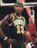 Donald Slick Watts Autographed 8x10 Photo Seattle Supersonics MCS Holo #87383