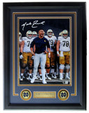 Marcus Freeman Coach Notre Dame Autographed 11x14 Photo Framed Beckett 207804