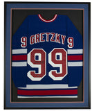 Wayne Gretzky Signed Framed New York Rangers CCM Hockey Jersey UDA