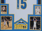 FRAMED DENVER NUGGETS SIGNED AUTOGRAPHED NIKOLA JOKIC JERSEY JSA COA