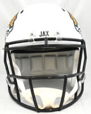 Travis Hunter Signed Jacksonville Jaguars F/S Alt 2024 Speed Helmet- Beckett W