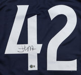 Josh Manson Signed Colorado Avalanche/ Col. Rockies Throwback Jersey (Beckett)