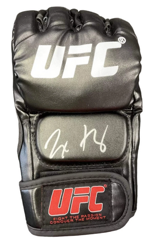 Autographed/Signed Max Holloway UFC Black Glove JSA COA Auto