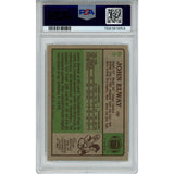 John Elway Autographed/Signed Denver Broncos Trading Card 84 Topps #63 PSA 55235