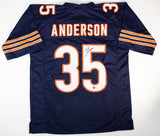 Neal Anderson Signed Chicago Bears Jersey (Beckett) 1986 1st Round Pick/ Florida