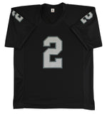 Ashton Jeanty Authentic Signed Black Pro Style Jersey Autographed BAS Witness 2