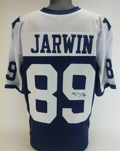 Blake Jarwin Signed Dallas Cowboy Throwback Jersey (JSA COA) Tight End / Okl St.
