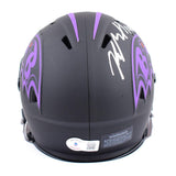 Kyle Hamilton Autographed Baltimore Ravens Eclipse Speed Mini Helmet-Beckett W