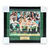 Robert Parrish, Larry Bird & Kevin Mchale Autographed Photo Framed to 20x24 JSA