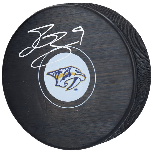 Filip Forsberg Signed Nashville Predators Logo Puck Fanatics